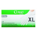 Medline Curad 3G Stretch Vinyl Exam Gloves X-Large Box/90