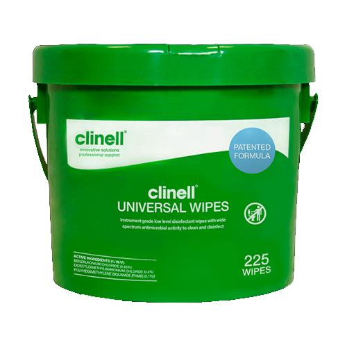 Clinell Universal Wipes Bucket of 225