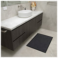 Staydry Low Profile Non-Slip Charcoal Floor Mat 60x90cm