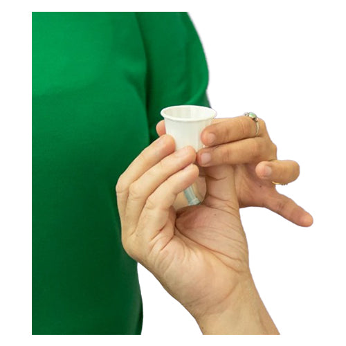 Haines Paper Pill Cups Disposable White 30ml
