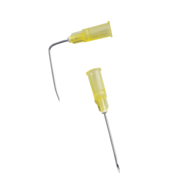 Port Access 90 Degree Huber Needle Plastic 22Gx25mm