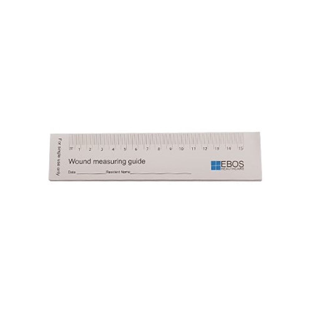 Wound Measure Ruler Pad 5×50’s