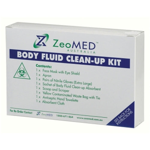 ZeoMED Body Fluid Spill Clean Up Kit
