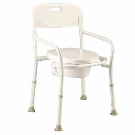 Care Quip Folding Bedside Commode