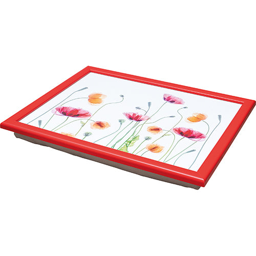 Lap Tray with Bean Bag Cushion - Floral