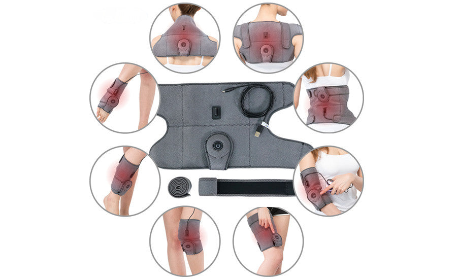 8 in 1 Portable Heat Therapy Wrap Pad powered by USB