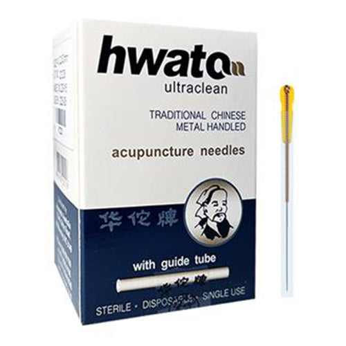 Hwato Needles – with Guide tube – 0.18 x 30mm