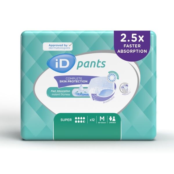 iD Pants Super M 80-120cm 1800ml Pk14x8