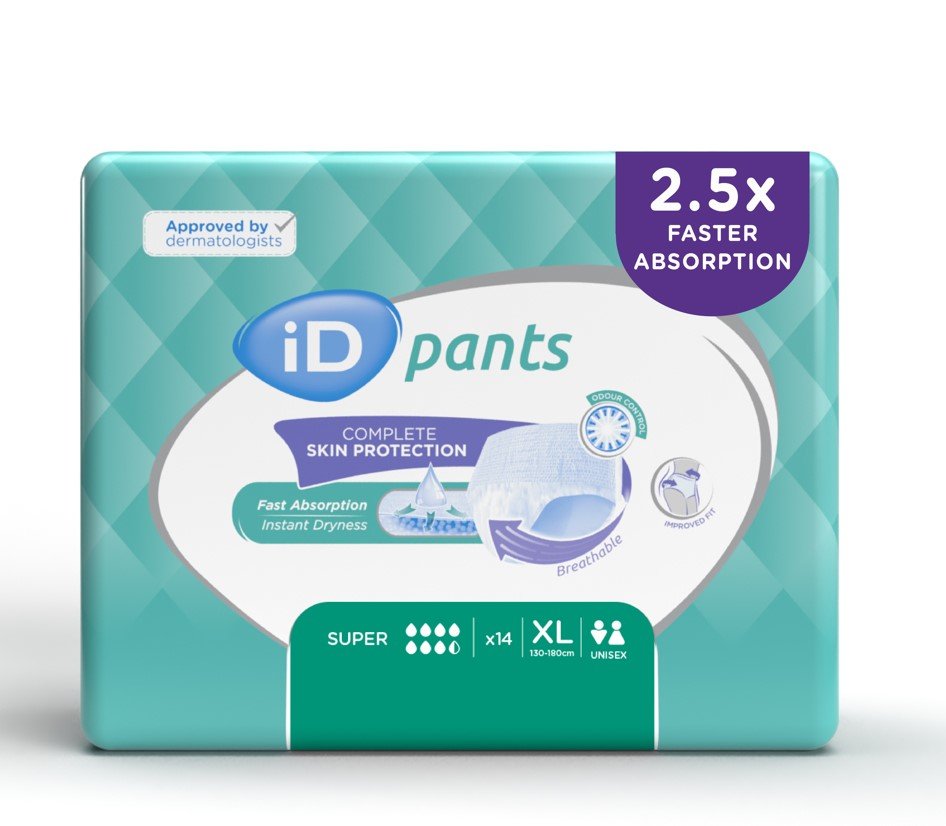 iD Pants Super XL 130-170cm 1870mL Pk 14x8