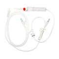 M Devices Transfusion Set With Non-Return Valve And 2 x Needleless Access Sites 245cm