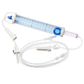 M Devices Burette 150ml 60 Drops ml Infusion Line Needless Access Site Safety Shutoff Valve 230cm