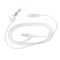 M Devices Minimum Volume Extension Set With NeutralSite Female To Male Luer Lock And Rotating Collar 165cm