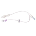 M Devices Minimum Volume Extension Set With NeutralSite Female To Male Luer Lock And RC Non-Return Valve 20cm