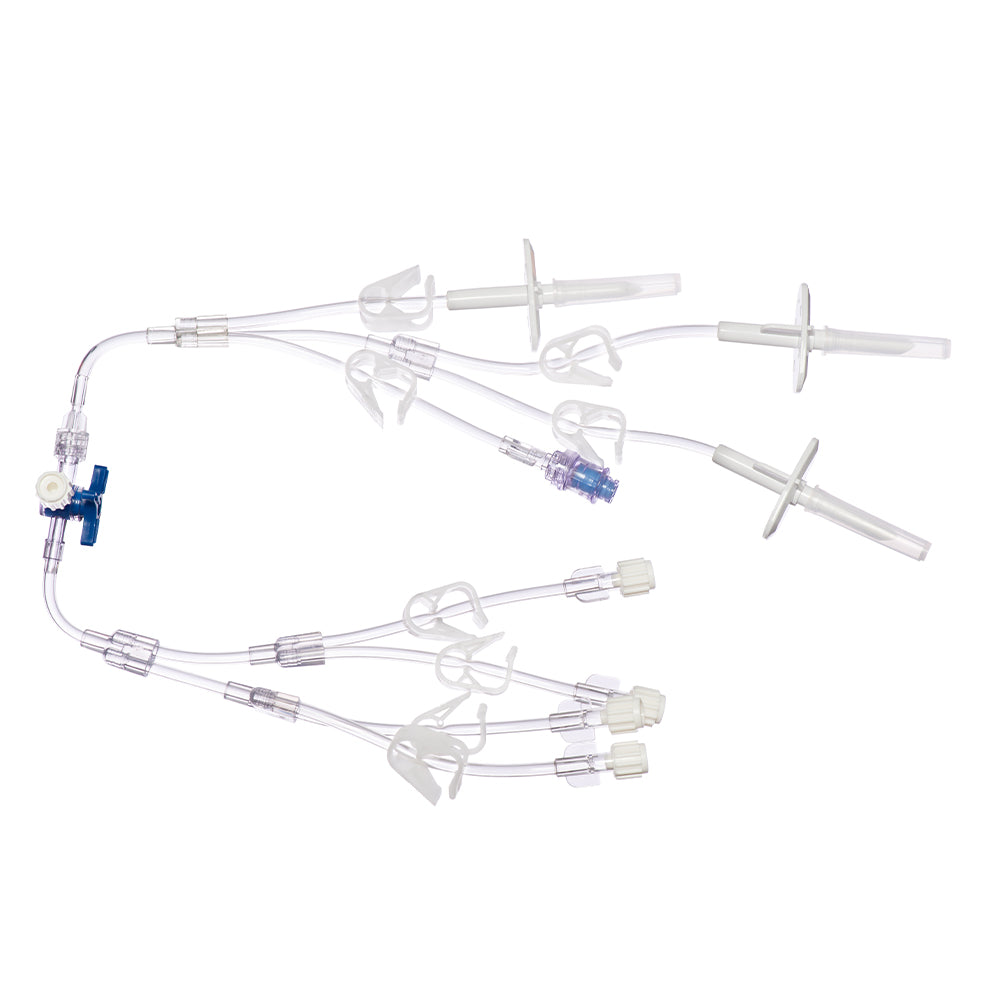 M Devices Closed System Multiflow Transfer Sets With Robertsite 43cm Sterile