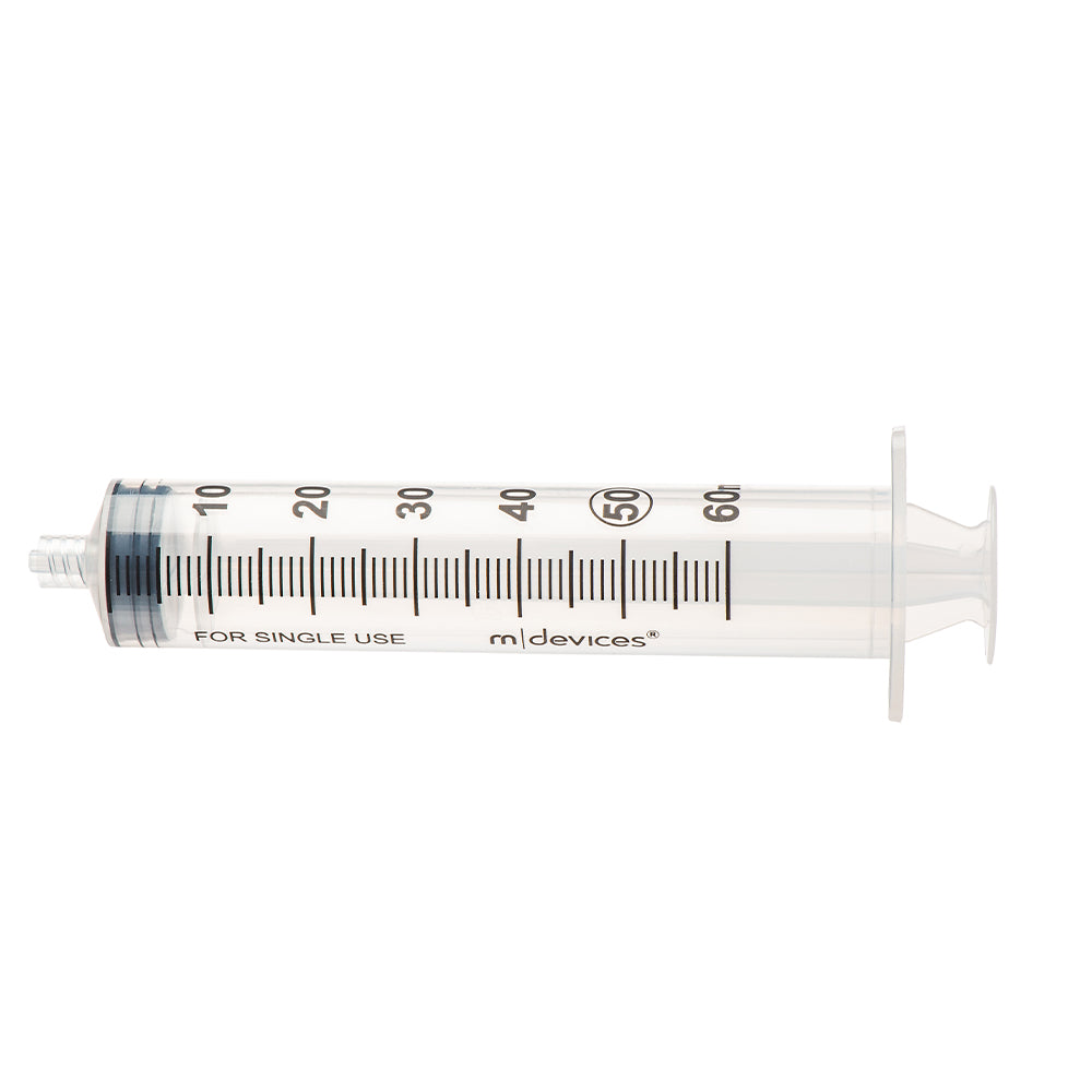 M Devices Luer Lock Syringe Without Needle Concentric Nozzle 50ml Sterile