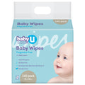 Baby U Wipes Fragrance Free 240pk