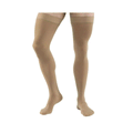 JOBST Relief Thigh High Closed Toe Medium Beige 30-40mmHg