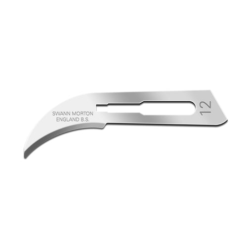 KAI Scalpel Carbon No:12 Steel Blades
