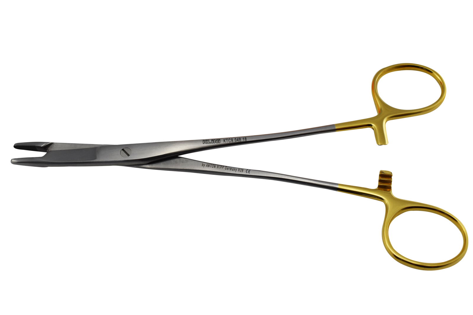 KLINI Olsen Hegar Tungsten Carbide Needleholder 18cm