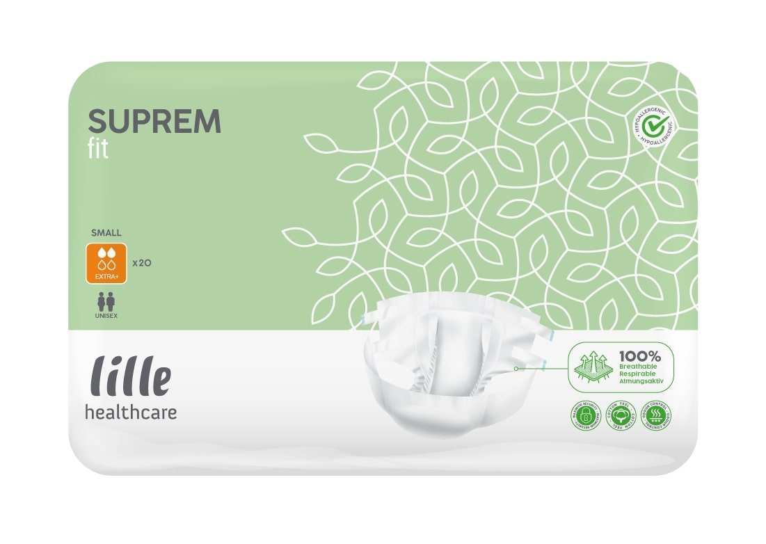 Lille Suprem Fit Slip Extra+ S 1880ml Pk20x4