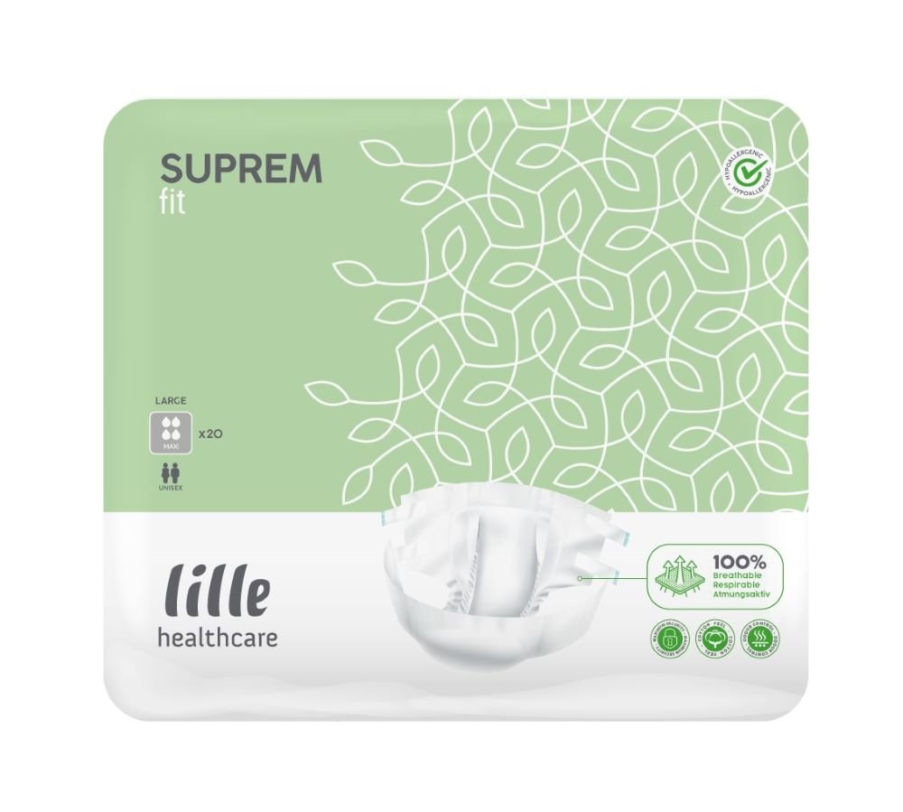 Lille Suprem Fit Slip L Maxi 3580ml Pk20x4