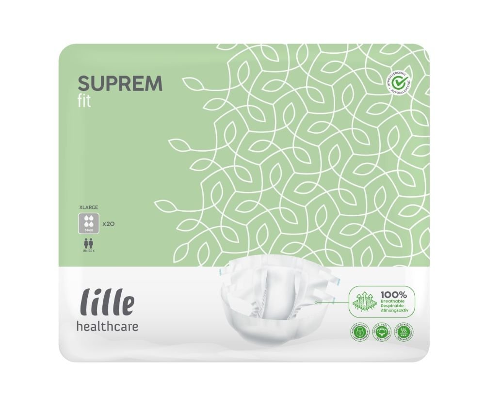 Lille Suprem Fit Slip XL Maxi 4060ml Pk20x3