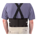 Mueller Back Support With Suspenders - Black