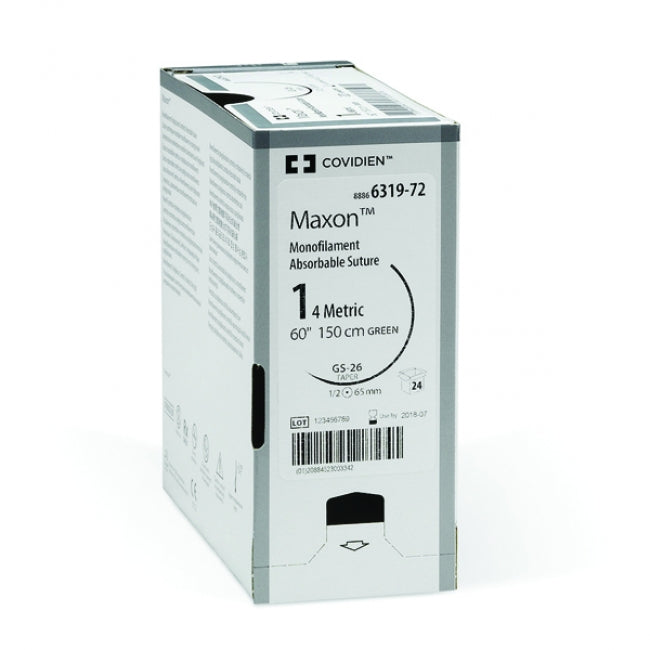 Maxon 5-0 P-13 45cm Clear