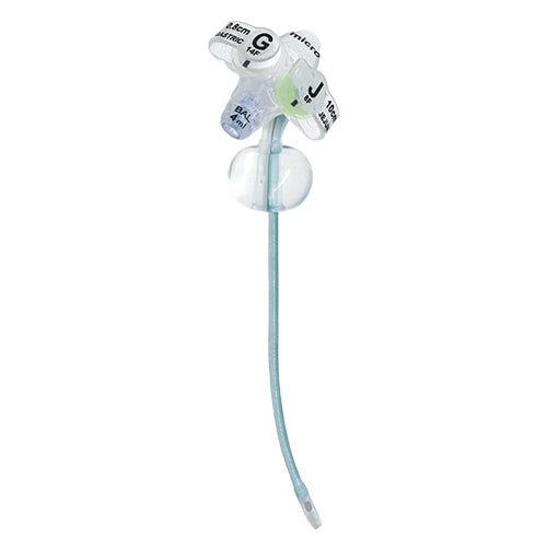 AMT Micro G-Jet Button Size Low Profile Pediatric Enteral Feeding Tube ENFit 14FRx2.3cmx30cm