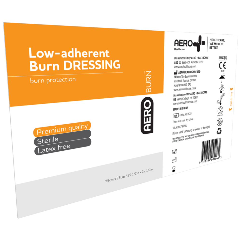 Aeroburn Low-Adherent Burn Dressing 75 x 75cm