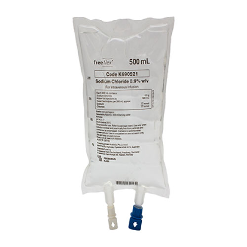 Sodium Chloride 0.9% 500 ml