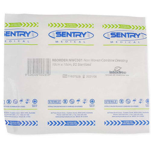 Non-Woven Combine Dressings 10cm x 10cm