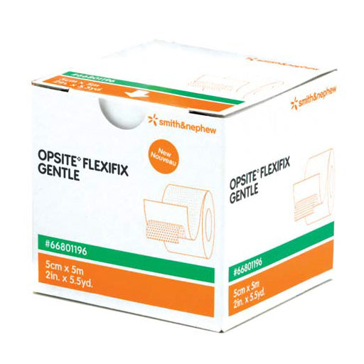 Smith+Nephew Opsite Flexifix Gentle Silicone Adhesive Roll 5cmx5m