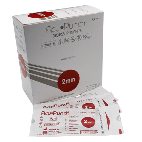 ACU-Biopsy Punch 2mm Sterile
