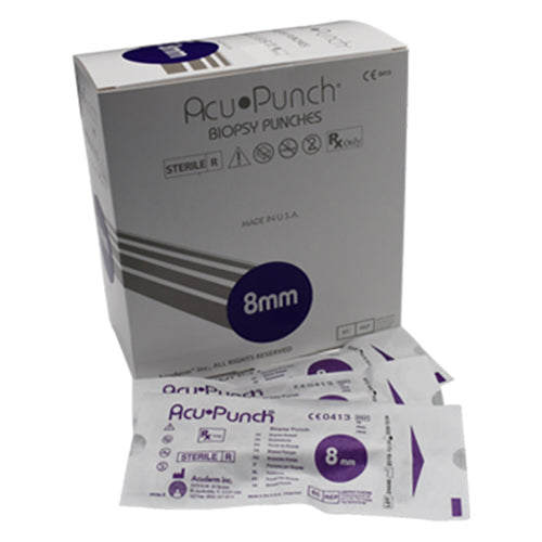 ACU-Biopsy Punch 8mm Sterile