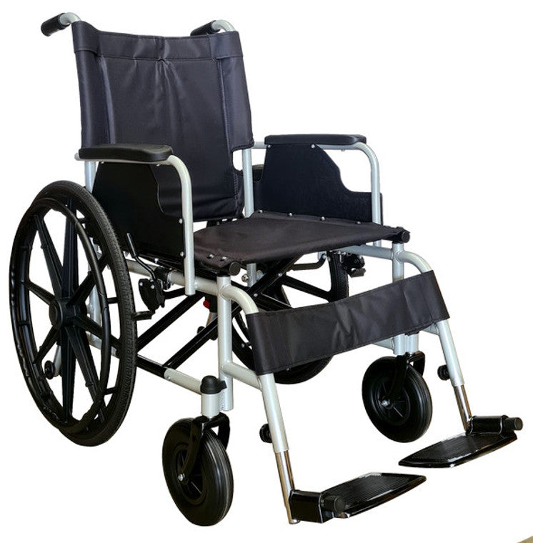 PA282 BASIC HEAVY DUTY STEEL WHEELCHAIR - 51cm