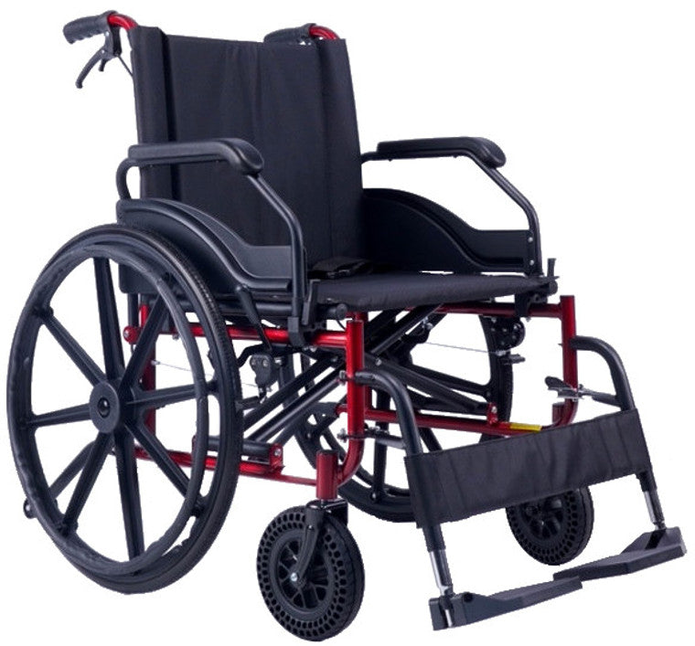 PA280 (50cm) / PA281 (55cm) HEAVY DUTY STEEL WHEELCHAIR