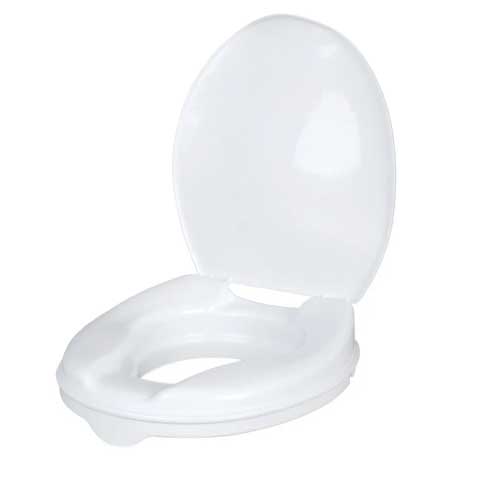 Homecraft Savanah Raised Toilet Seat With Lid 50mm