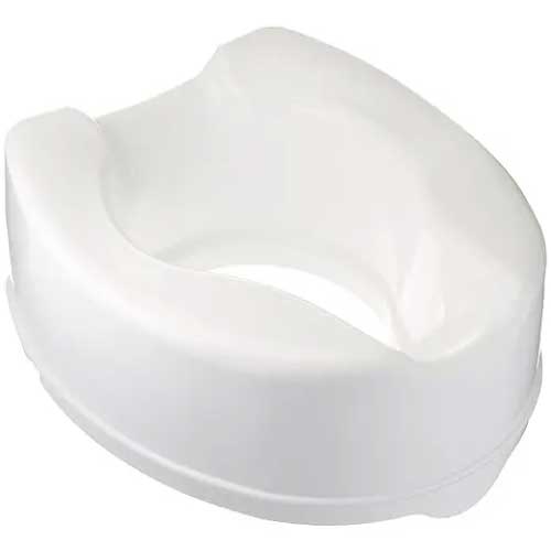 Homecraft Savanah Raised Toilet Seat Without Lid 100mm