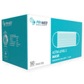 Primed Level 2 Procedure Mask Blue Ear Loop 3 Ply