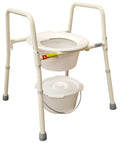 PQ101FL ALUMINIUM FOLDING OVER TOILET AID