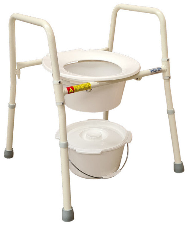 PQ101FL ALUMINIUM FOLDING OVER TOILET AID