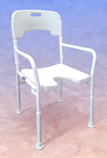 PQ102FL FOLDABLE ALUMINIUM SHOWER CHAIR