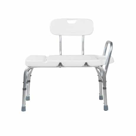 Peak Transfer Bath Bench with Back