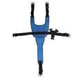 Perineal Wheelchair Belt with Padded Support Vest