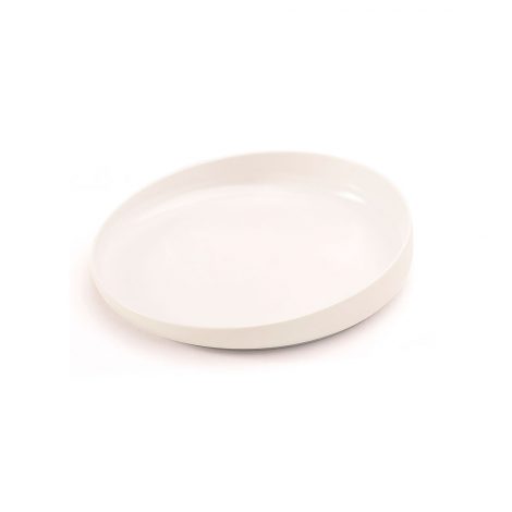Plate With Raised Edge
