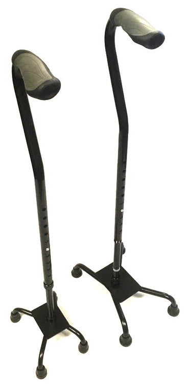 RCN0103 SMALL BASE QUAD CANE WITH TPR HANDLE