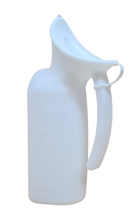 RRT111 FEMALE URINAL with LID 1000ml