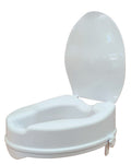 RRT204 (RRT105) 4" RAISED TOILET SEAT w/ LID (10cm)