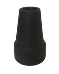 RTIP116 - 22mm CRUTCH / CANE TIP - BLACK